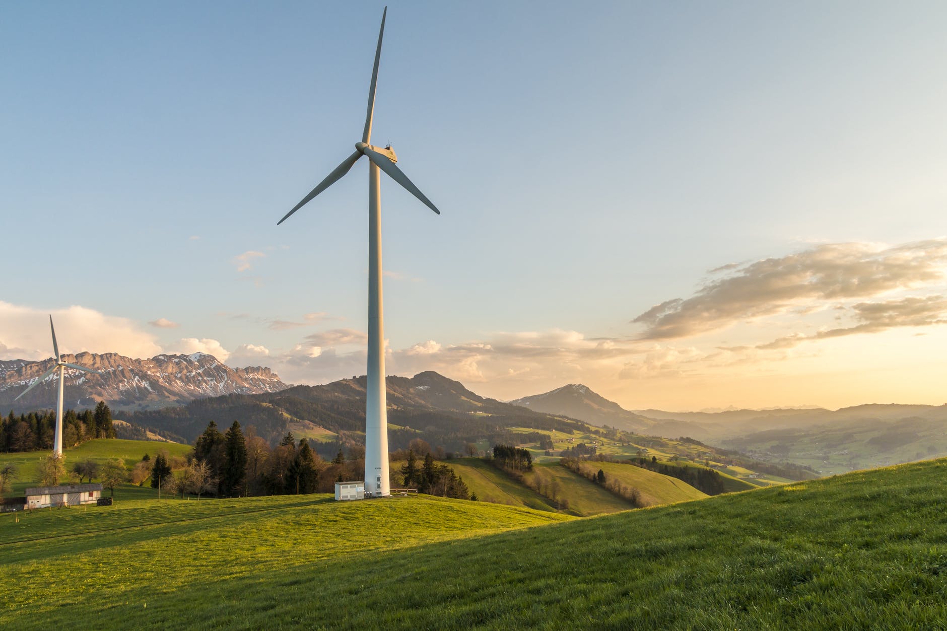 alternative energy countryside farm field