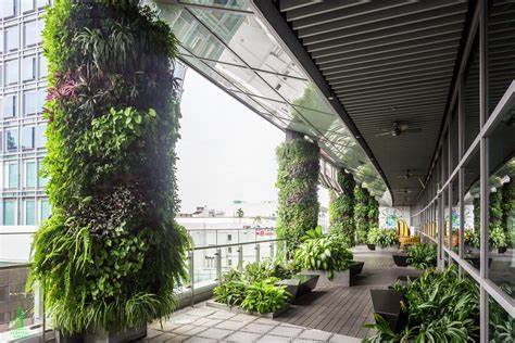 Vertical Gardens in Commercial Settings