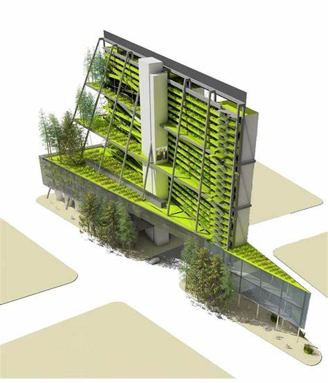 Vertical Farms as Green Building Features