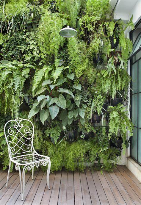 Vertical Gardens as a Source of Inspiration for Creatives