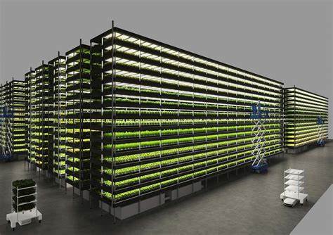 Vertical Farms in Industrial and Retail Spaces