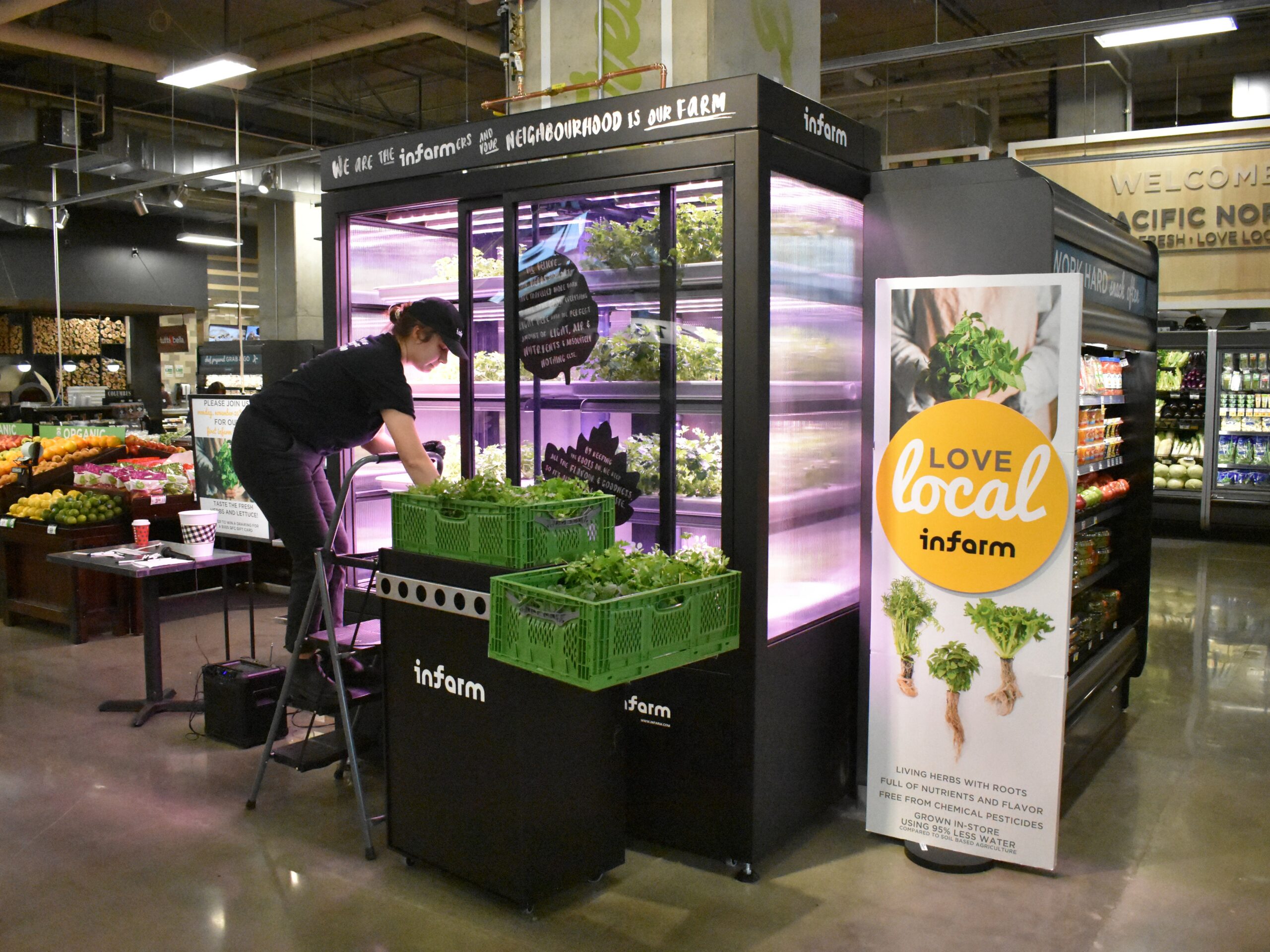 Vertical Farms and Grocery Stores