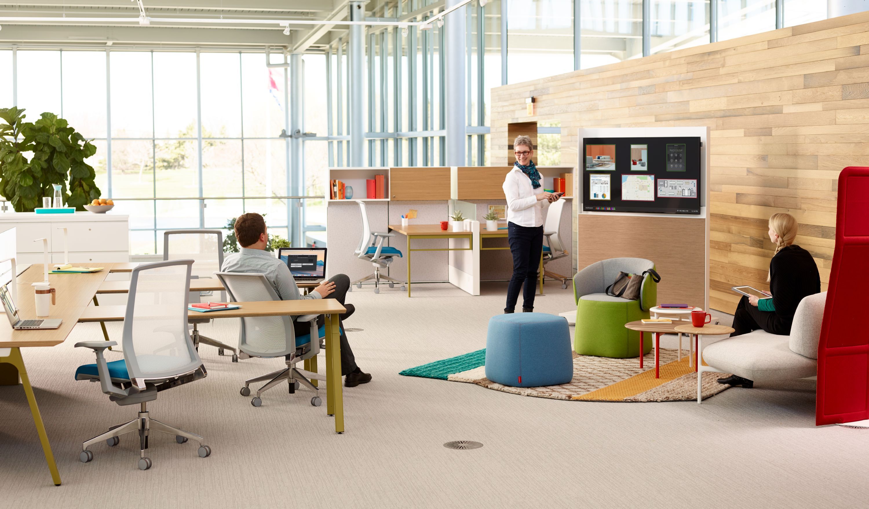 Collaborative Workspaces in Smart Buildings: A New Paradigm