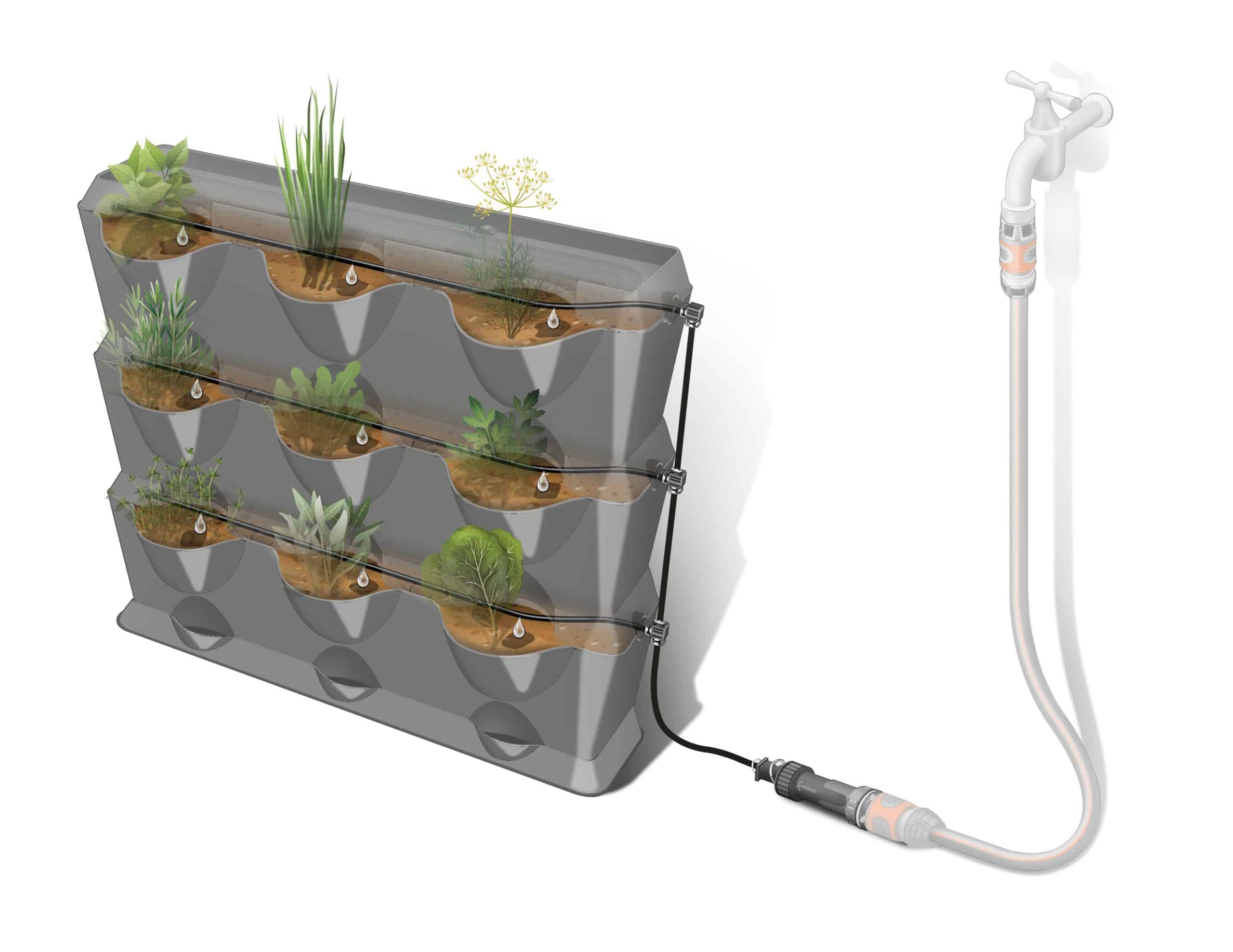 Vertical Garden Irrigation Systems