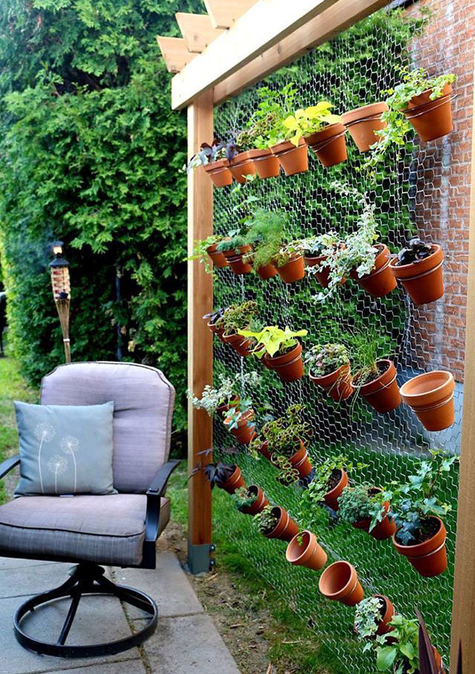 Upcycled Materials for DIY Vertical Gardens