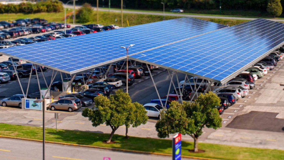 Solar energy for electric vehicle charging