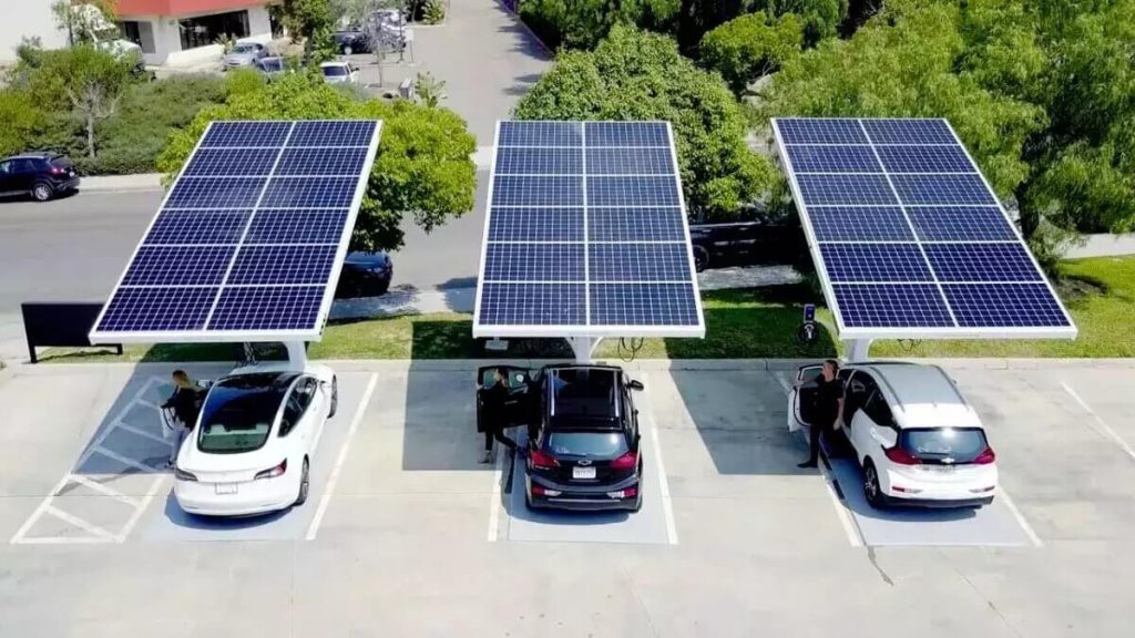 Solar Energy for Electric Vehicle Charging