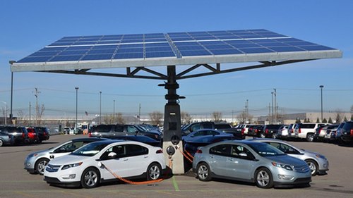 Solar Energy for Electric Vehicle Charging