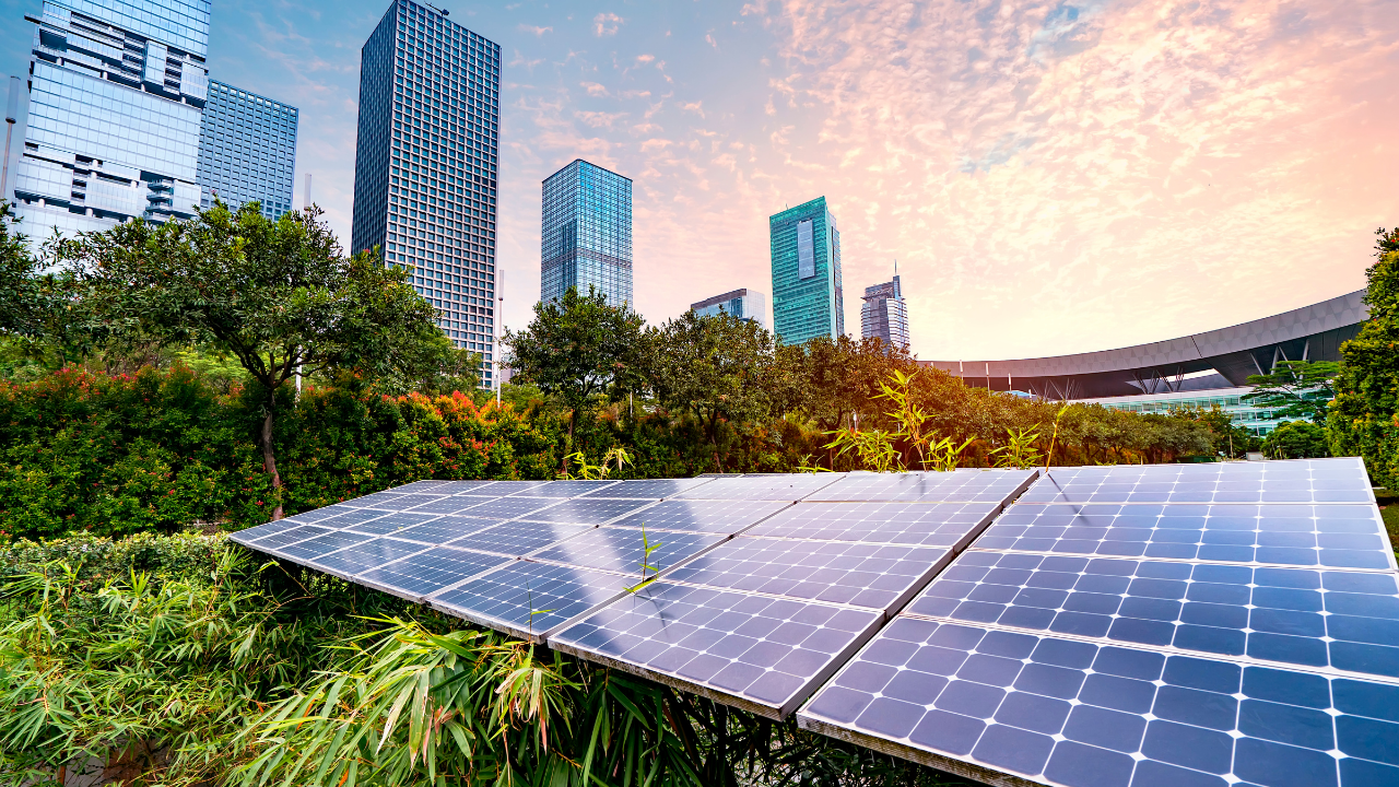 Solar energy and sustainable urban development