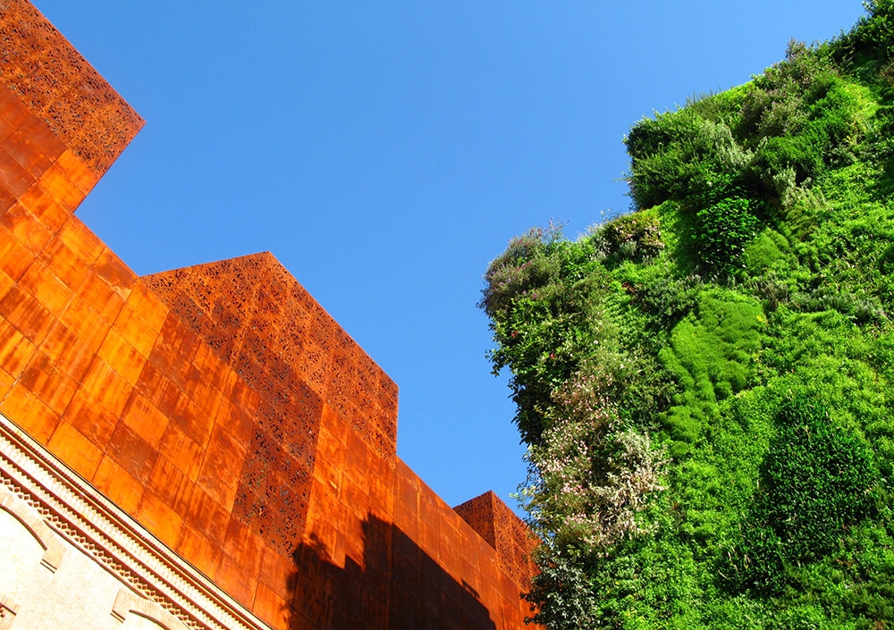 Famous Vertical Gardens in Different Countries