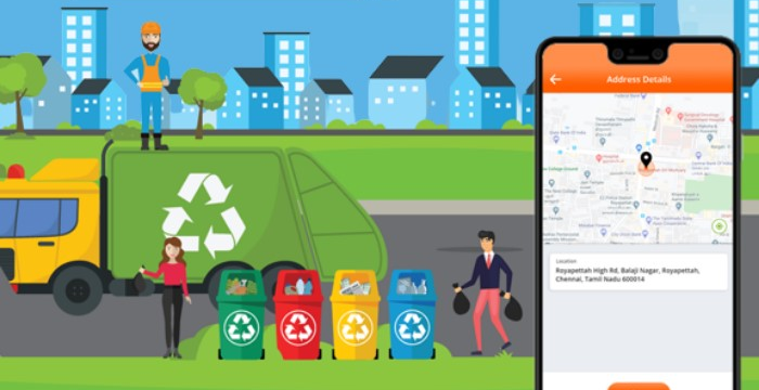 Using Smartphone Apps to Locate Recycling Centers