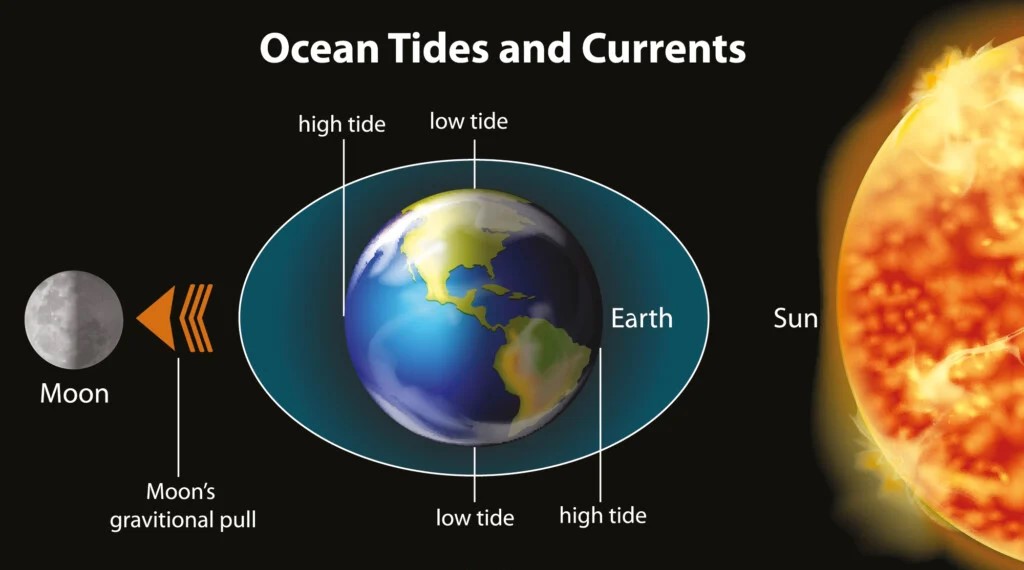 The Potential for Wave and Tidal Energy on Other Planets