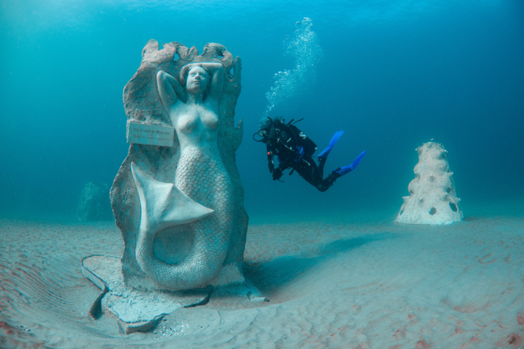 Creating Artistic Artificial Reefs to Protect The Ocean and Support Communities